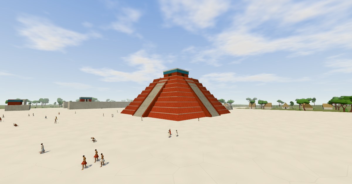 Chichen Itza in 1000 AD, in Ancient Cities