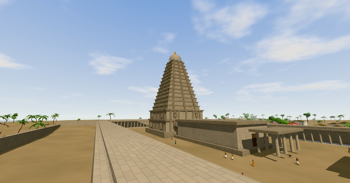 Thanjavur in 1010 AD, in Ancient Cities