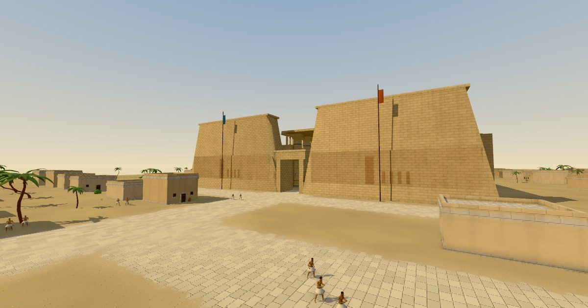 Thebes in 1250 BC, in Ancient Cities